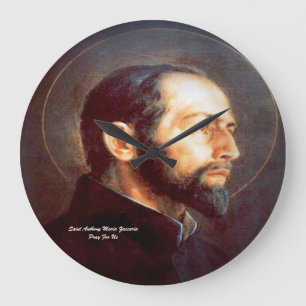 Reloj Redondo Grande Saint Anthony Maria Zaccaria