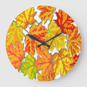RELOJ REDONDO GRANDE SALIDA DE OTOÑO