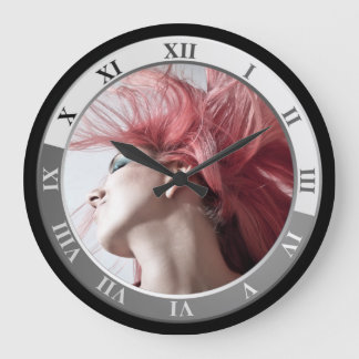 Reloj Redondo Grande Salón de belleza con peluquería reloj grande