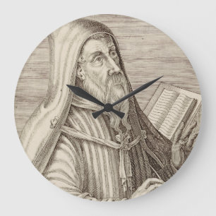 Reloj Redondo Grande San Agustín de Hipona Doctor de la Iglesia