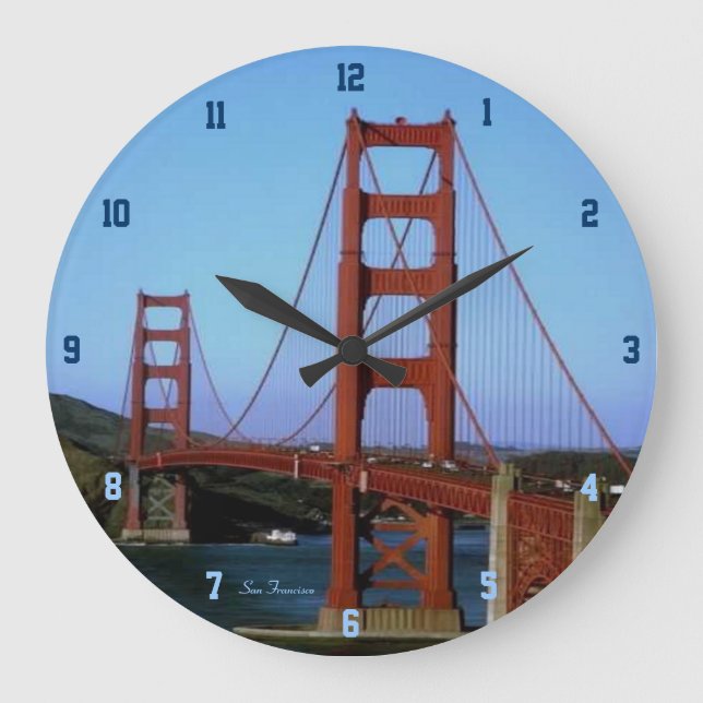 Reloj Redondo Grande San Francisco (Anverso)