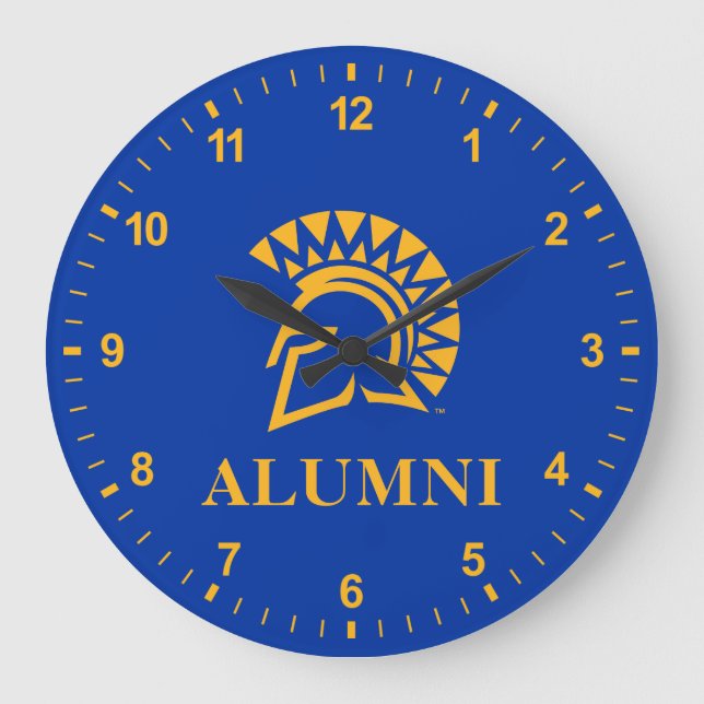 Reloj Redondo Grande San Jose State Spartans Alumni (Anverso)