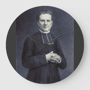 Reloj Redondo Grande San Juan Bosco Padre y Maestro de la Juventud
