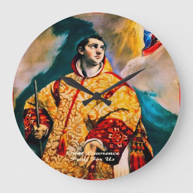 Reloj Redondo Grande San Lorenzo (Anverso)