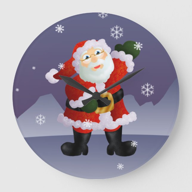 Reloj Redondo Grande Santa (Anverso)