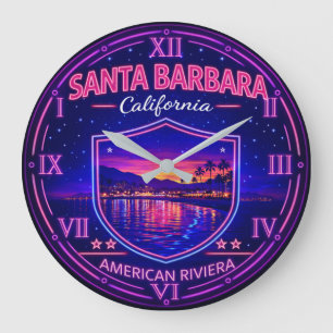 Reloj Redondo Grande Santa Barbara California Coastal
