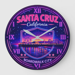 Reloj Redondo Grande Santa Cruz California Boardwalk