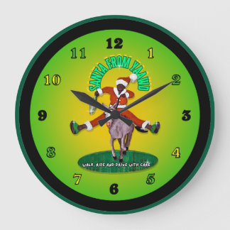 Reloj Redondo Grande Santa de Yaawd