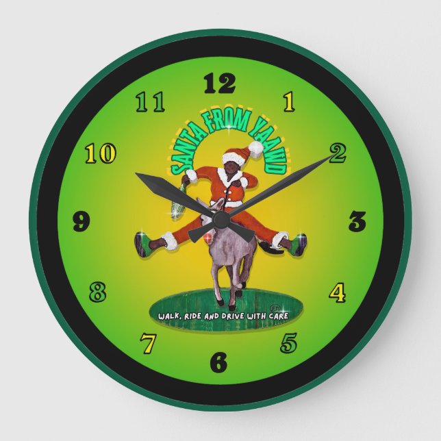 Reloj Redondo Grande Santa de Yaawd (Anverso)