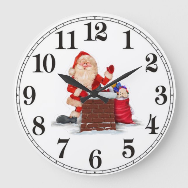 Reloj Redondo Grande Santa María (Anverso)