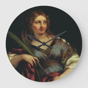 Reloj Redondo Grande Santa Martina de Roma por Pietro Berrettini