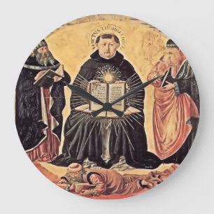 Reloj Redondo Grande Santo Tomás de Aquino