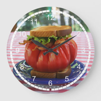Reloj Redondo Grande ¡Santo Tomate!