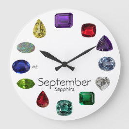 Reloj Redondo Grande Sapphire, September Birthstone