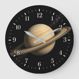 Reloj Redondo Grande Saturn Clock 2026 Version