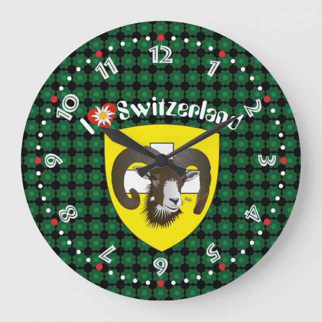 Reloj Redondo Grande Schaffhausen - Schweiz - Suisse - Svizzera Uhr (Anverso)
