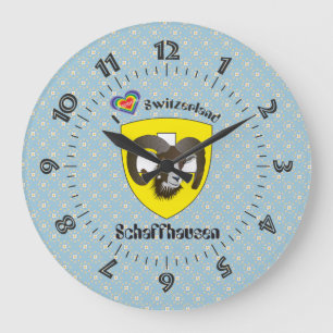 Reloj Redondo Grande Schaffhausen - Schweiz - Suisse - Svizzera Uhr