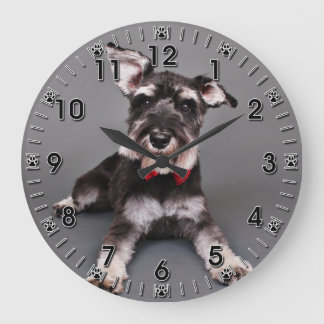 Reloj Redondo Grande Schnauzer - Tom Dooley