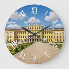 Reloj Redondo Grande Schönbrunn Palace Vienna Austria Travel