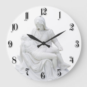 Reloj Redondo Grande Sculptured Pieta
