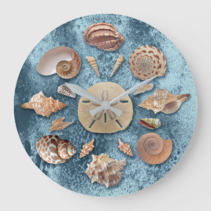 Reloj Redondo Grande Seashells Collection Mandala