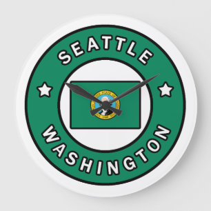 Reloj Redondo Grande Seattle Washington