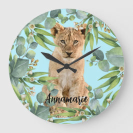 Reloj Redondo Grande Selva libia