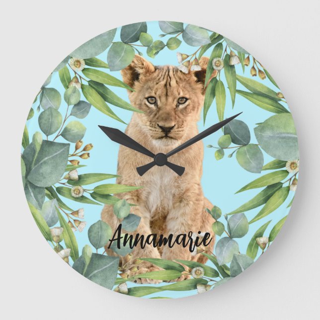 Reloj Redondo Grande Selva libia (Anverso)