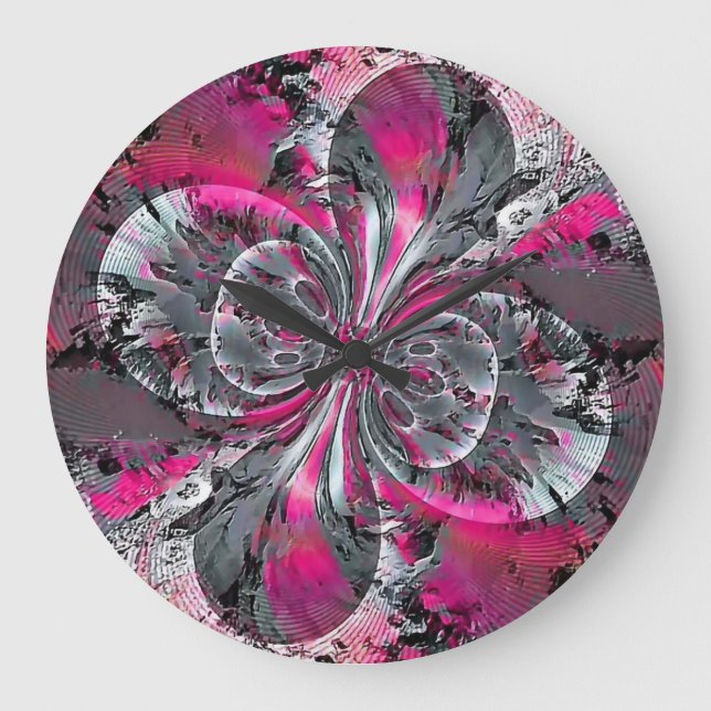 Reloj Redondo Grande Señales mixtas (Anverso)