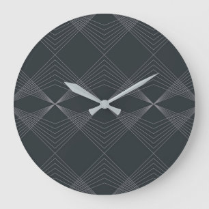 Reloj Redondo Grande Sencillo, elegante, moda, lujosa línea de arte gr