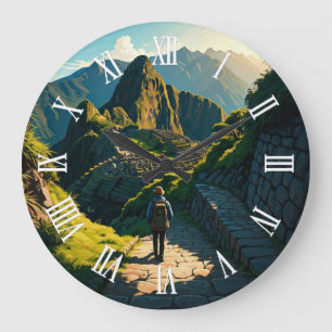 Reloj Redondo Grande Sendero Inca Perú Machu Picchu Caminata