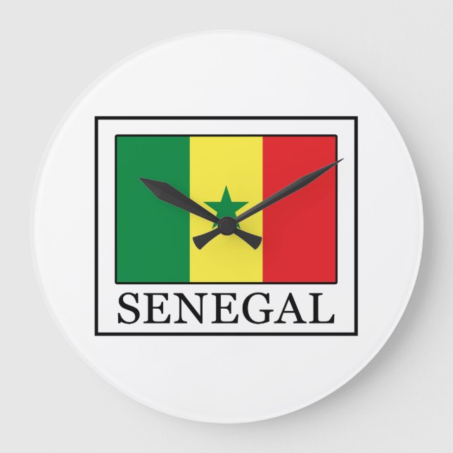 Reloj Redondo Grande Senegal (Anverso)