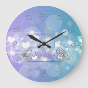 Reloj Redondo Grande Sentidos