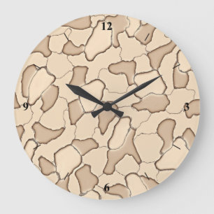 Reloj Redondo Grande Sepiacamo
