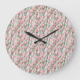 Reloj Redondo Grande Serenidad de Fila Rosa