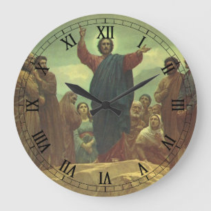 Reloj Redondo Grande Sermón de la Montaña de Jesucristo, Religión Vinta