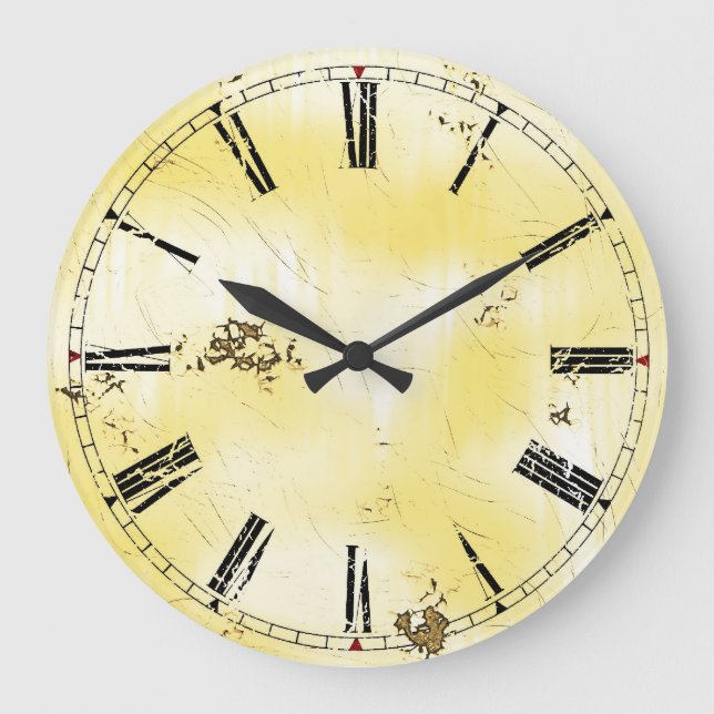 Reloj Redondo Grande Shabby Chic Clock (Anverso)