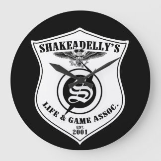 Reloj Redondo Grande Shakeadellys_Uhr_Logo