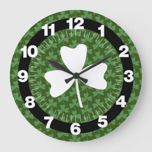 Reloj Redondo Grande Shamrock