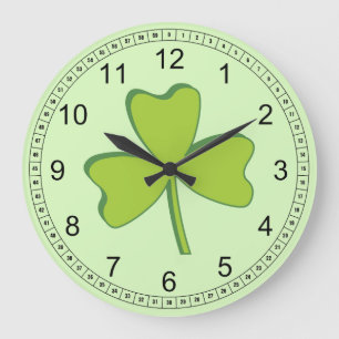 Reloj Redondo Grande Shamrock