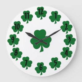 Reloj Redondo Grande Shamrock