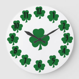 Reloj Redondo Grande Shamrock