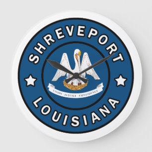 Reloj Redondo Grande Shreveport Louisiana