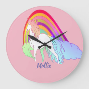 Reloj Redondo Grande Siga su unicornio