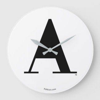 Reloj Redondo Grande Signo de paz del siglo XXI