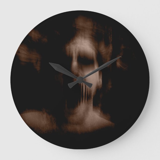 Reloj Redondo Grande Silencio de caída (Anverso)