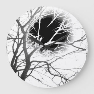 Reloj Redondo Grande Silhouette Moonlight
