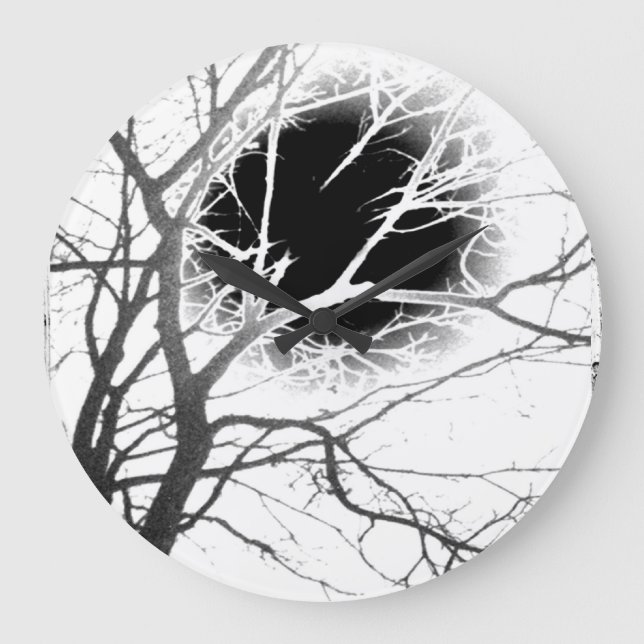 Reloj Redondo Grande Silhouette Moonlight (Anverso)