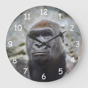Reloj Redondo Grande Silverback