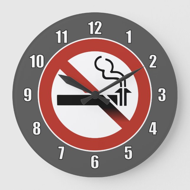 Reloj Redondo Grande Sin logotipo de subducción (Anverso)